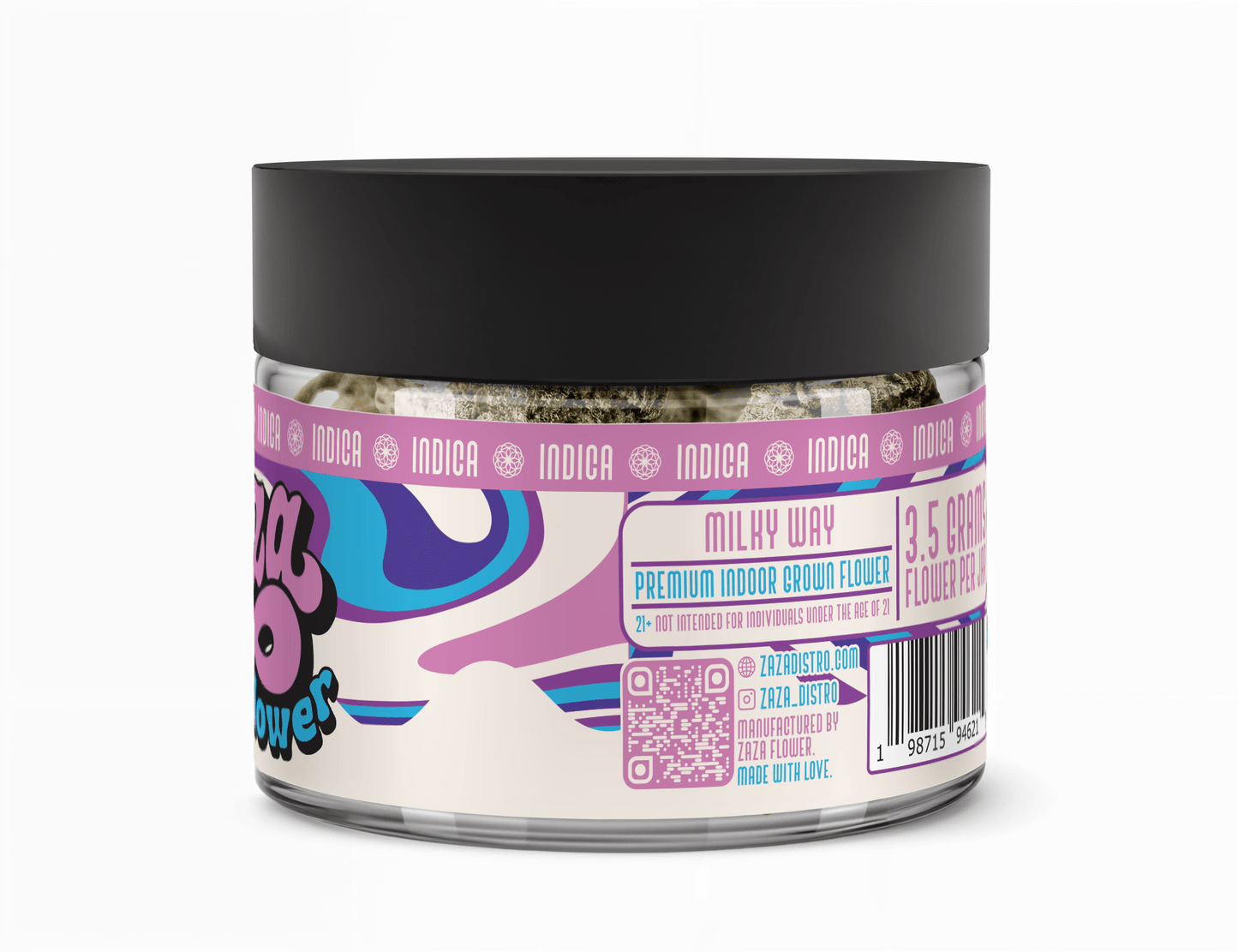 Zaza Flower - Milky Way - 3.5g - Indica